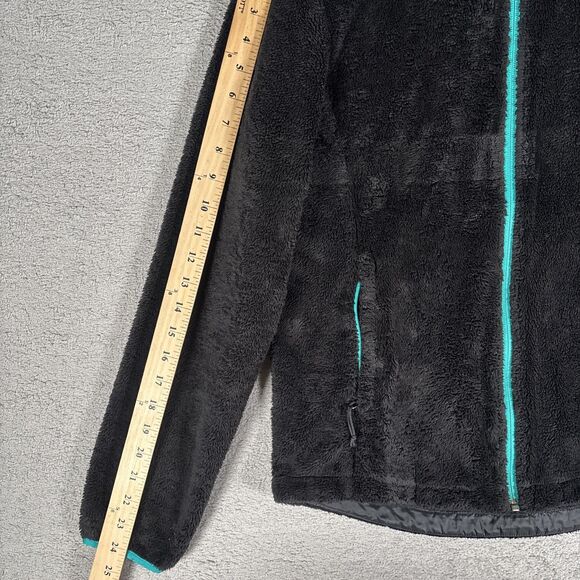 The North Face Osito 2 Full Zip Fleece Jacket Women Size S Black Hiking Outdoors - Picture 7 of 13